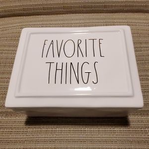 Rae Dunn "favorite things" box